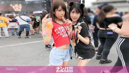 200GANA-2167 JD duo 在日本最大的 EDM 音樂節上亮相!如果你打著活動圈交流的幌子把他們帶到酒店,讓他們喝酒,讓他們變得有趣,就會舉行一個秘密的 4P 節日♪
